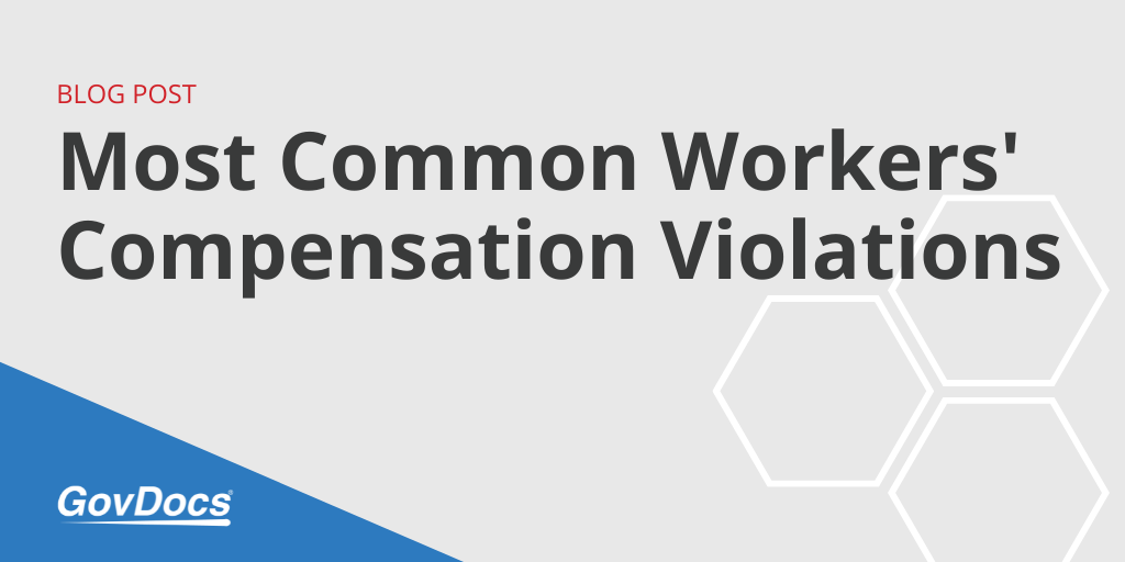 common workers’ compensation violations