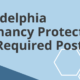 Philadelphia Pregnancy Protections and Required Poster