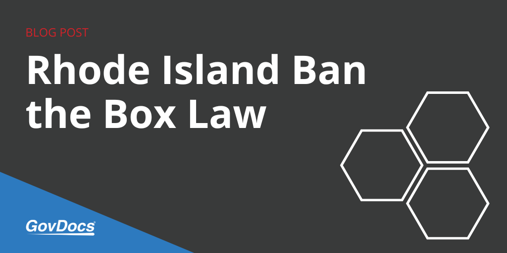 Rhode Island Ban the Box Law
