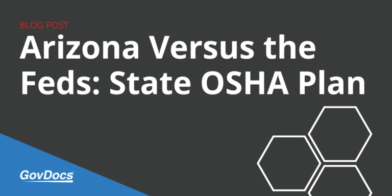 Arizona versus the Feds: State OSHA Plan - GovDocs