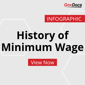 History of Minimum Wage Infographic August 2019
