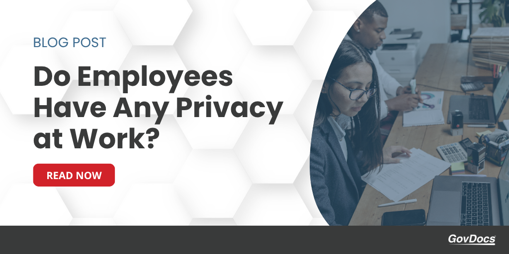 Do employees have any privacy at work?