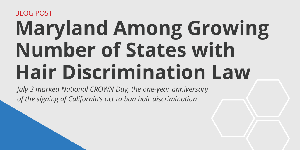 Maryland hair discrimination law