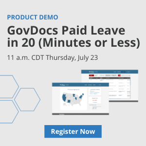 GovDocs Paid Leave demo