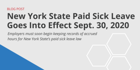 New York State Paid Sick Leave Goes Into Effect Sept. 30, 2020 - GovDocs