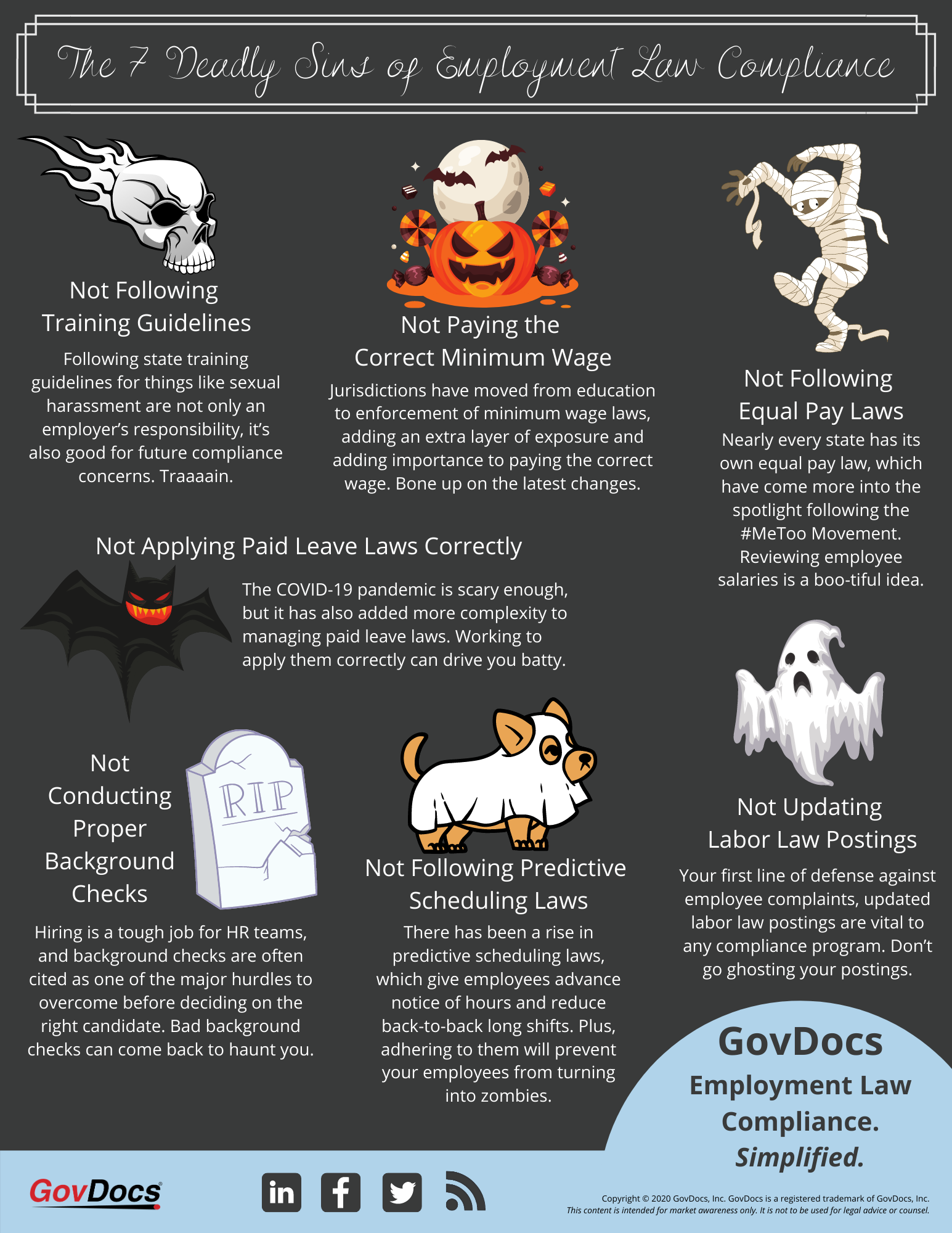 The 7 Deadly Sins Of Employment Law Compliance Govdocs