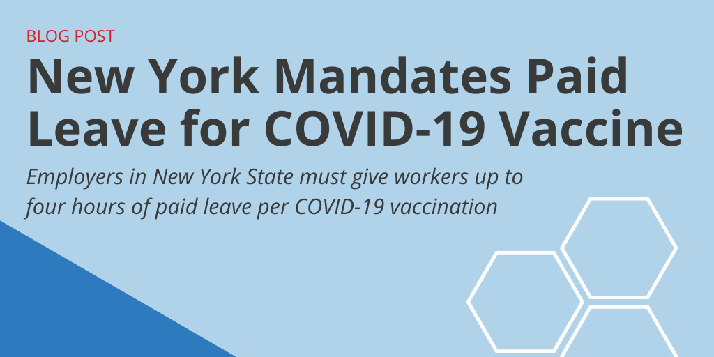 New York Paid Leave COVID-19 Vaccine