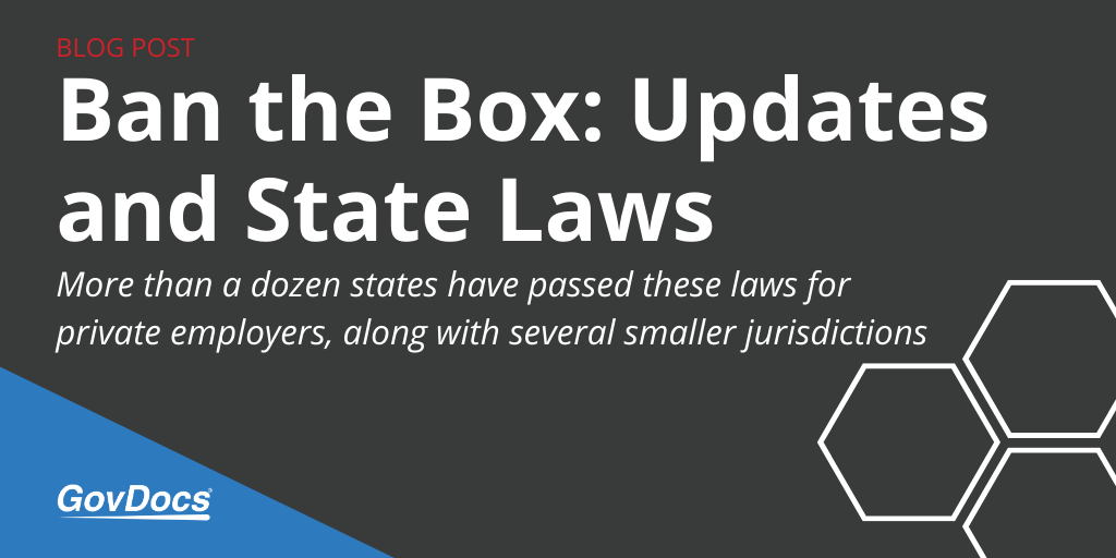Ban the Box Laws