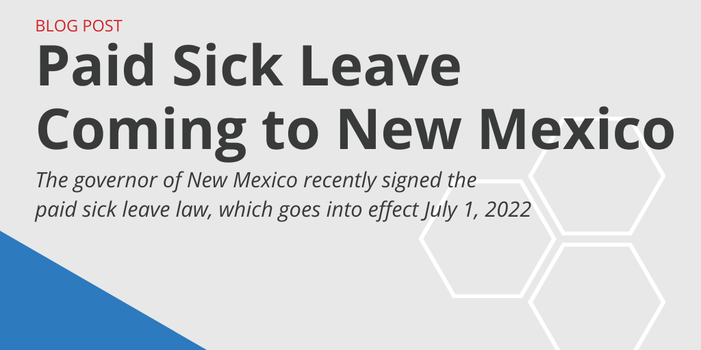 New Mexico Sick Leave Law 2025