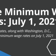 July 1, 2021 state minimum wage