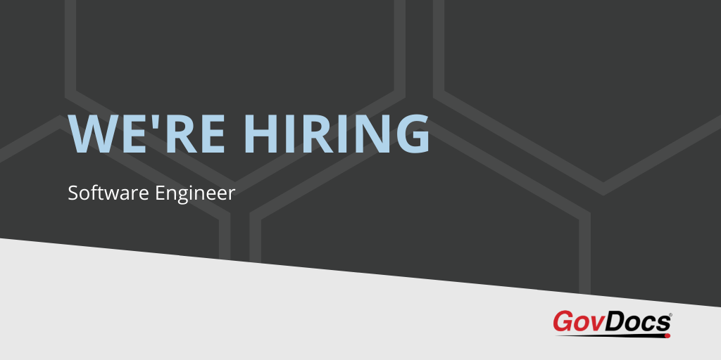 Software Engineer - GovDocs
