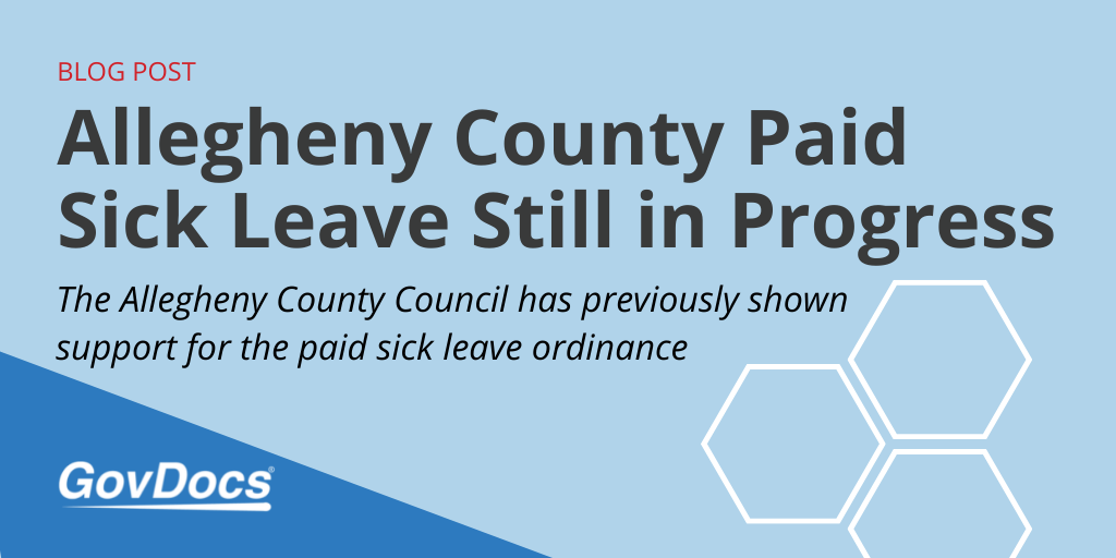 Allegheny County Paid Sick Leave