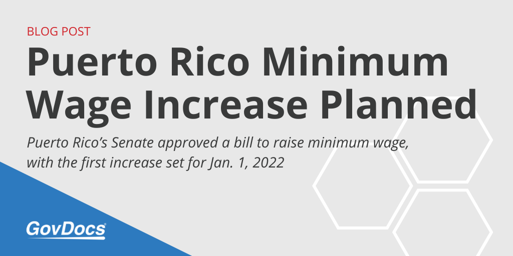 Puerto Rico Minimum Wage Increase