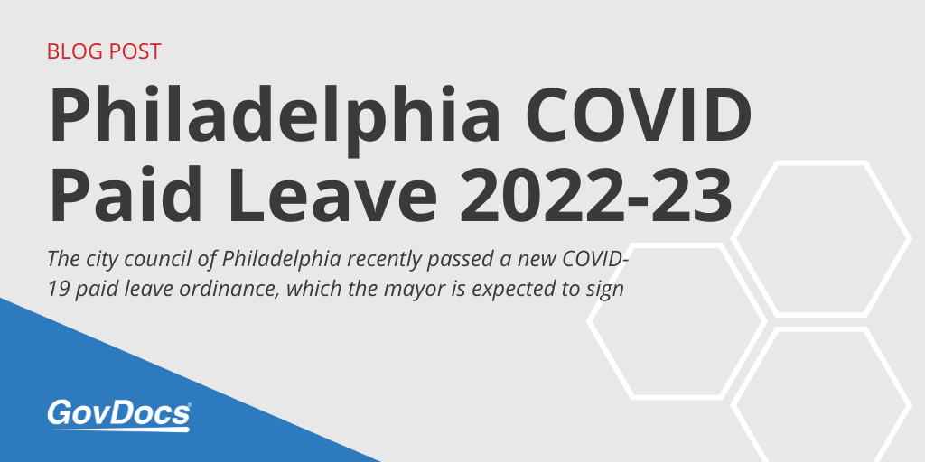 Philadelphia COVID Paid Leave 2022
