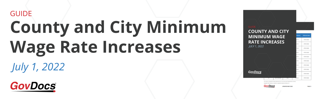 Minimum wage guide