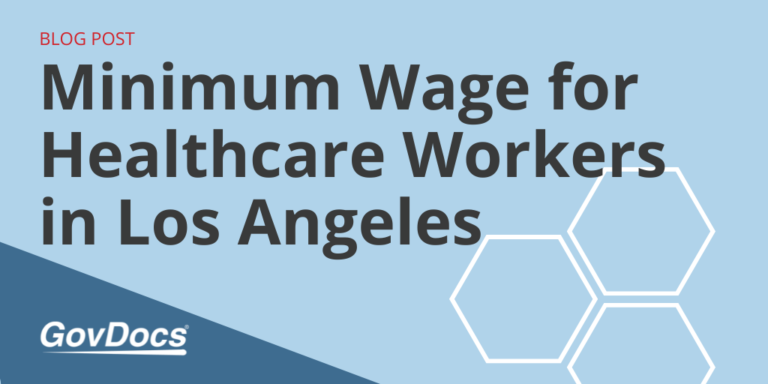 Minimum Wage for Healthcare Workers in Los Angeles - GovDocs