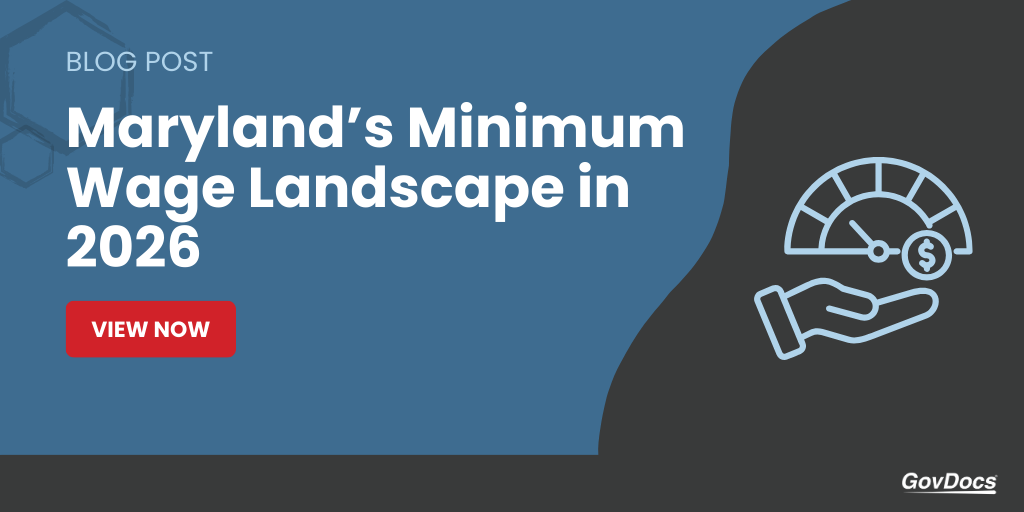 Maryland's Minimum Wage Landscape in 2026