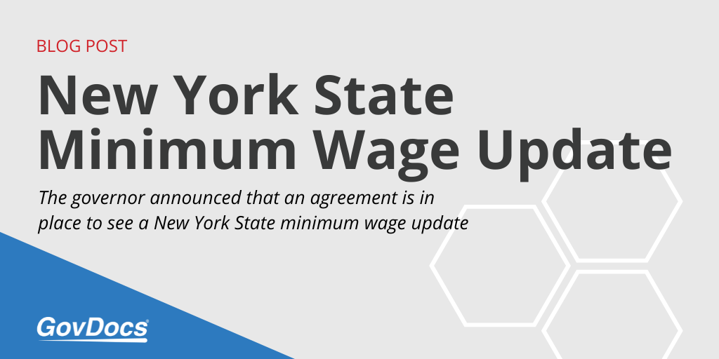 New York State Minimum Wage 2025 Poster Jae B Peden