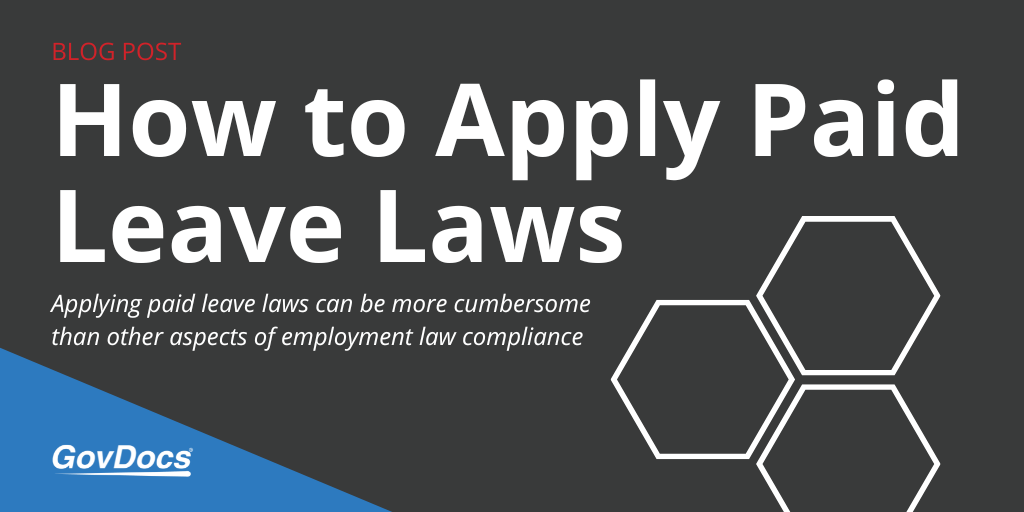 How to Apply Paid Leave Laws