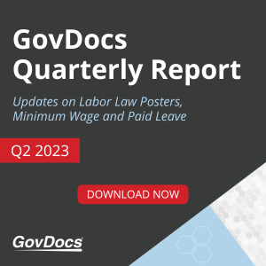 GovDocs Quarterly Report