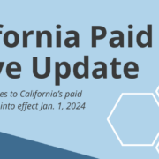 California Paid Sick Leave Update California Paid Sick Leave Update
