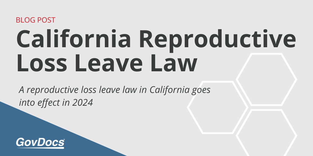 California Reproductive Loss Leave