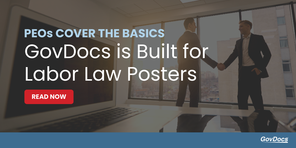 GovDocs vs PEO for labor law posters