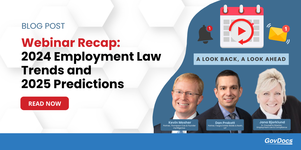 Webinar Recap 2024 Employment Law Trends and 2025 Predictions