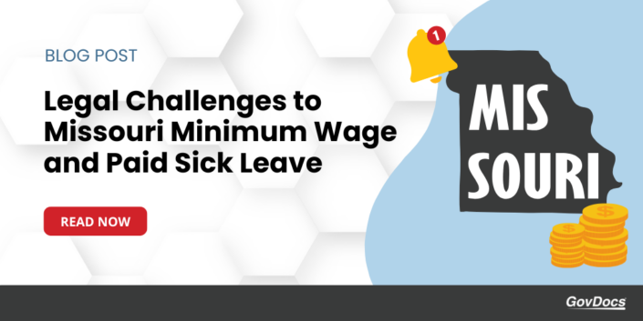 Legal Challenges to Missouri Minimum Wage and Paid Sick Leave - GovDocs