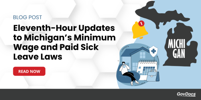 Updates to Michigan’s Minimum Wage and Paid Sick Leave Laws