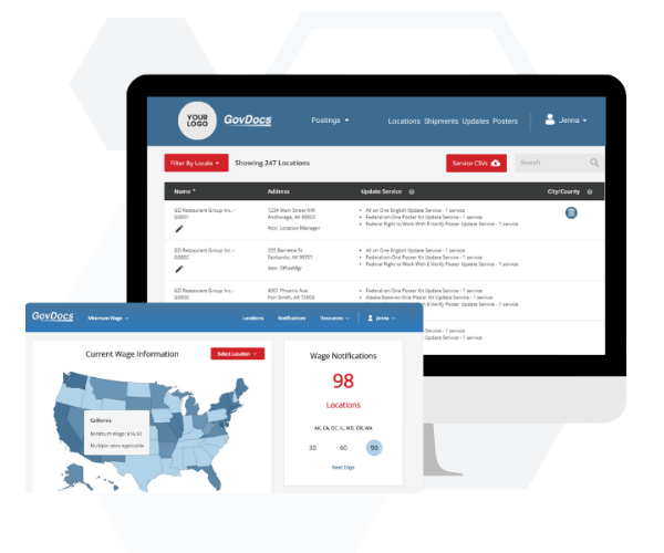 GovDocs Labor Law Postings Platform