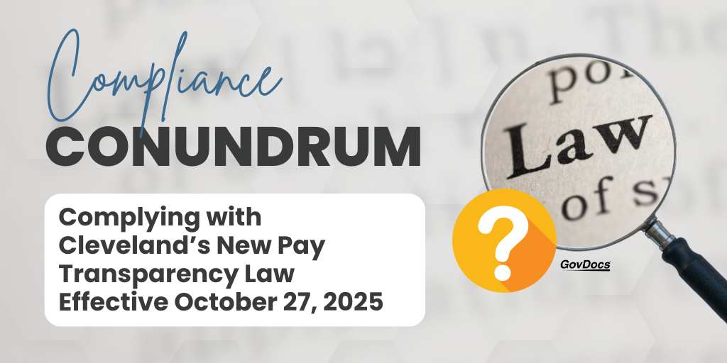 New Cleveland Ohio Pay Transparency Law in 2025