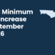 Florida Minimum Wage Increase on September 30, 2026