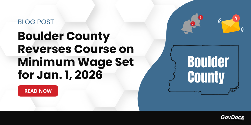 Boulder County Reverses Course on Minimum Wage Set for Jan. 1, 2026