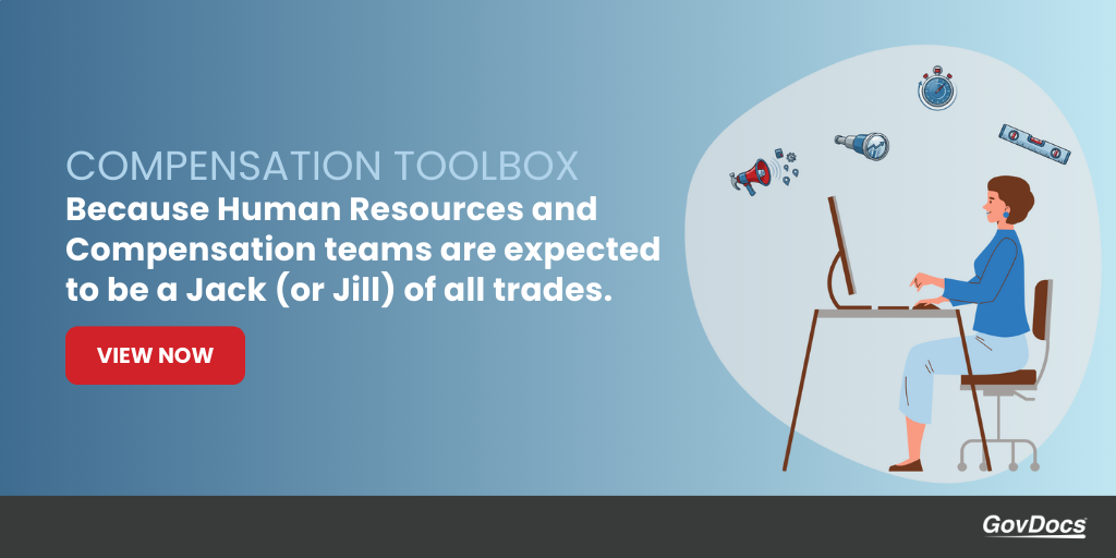 [Infographic] Compensation Professional's Toolbox - GovDocs