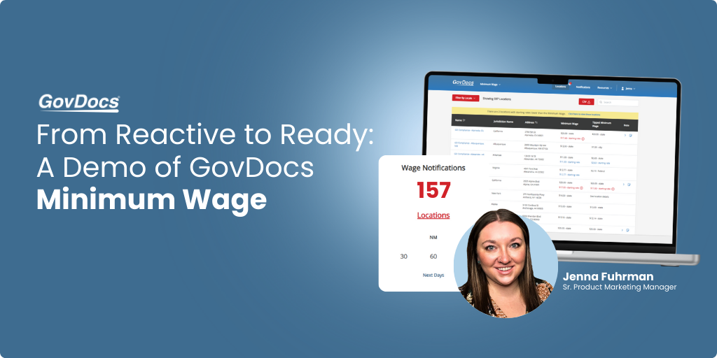 GovDocs Minimum Wage Demo