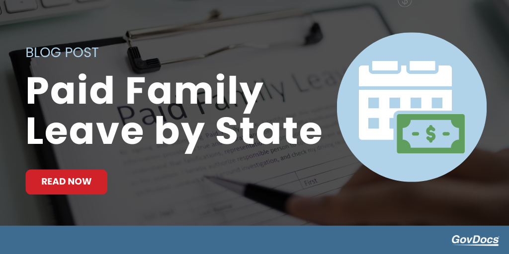 Paid Family Leave by State