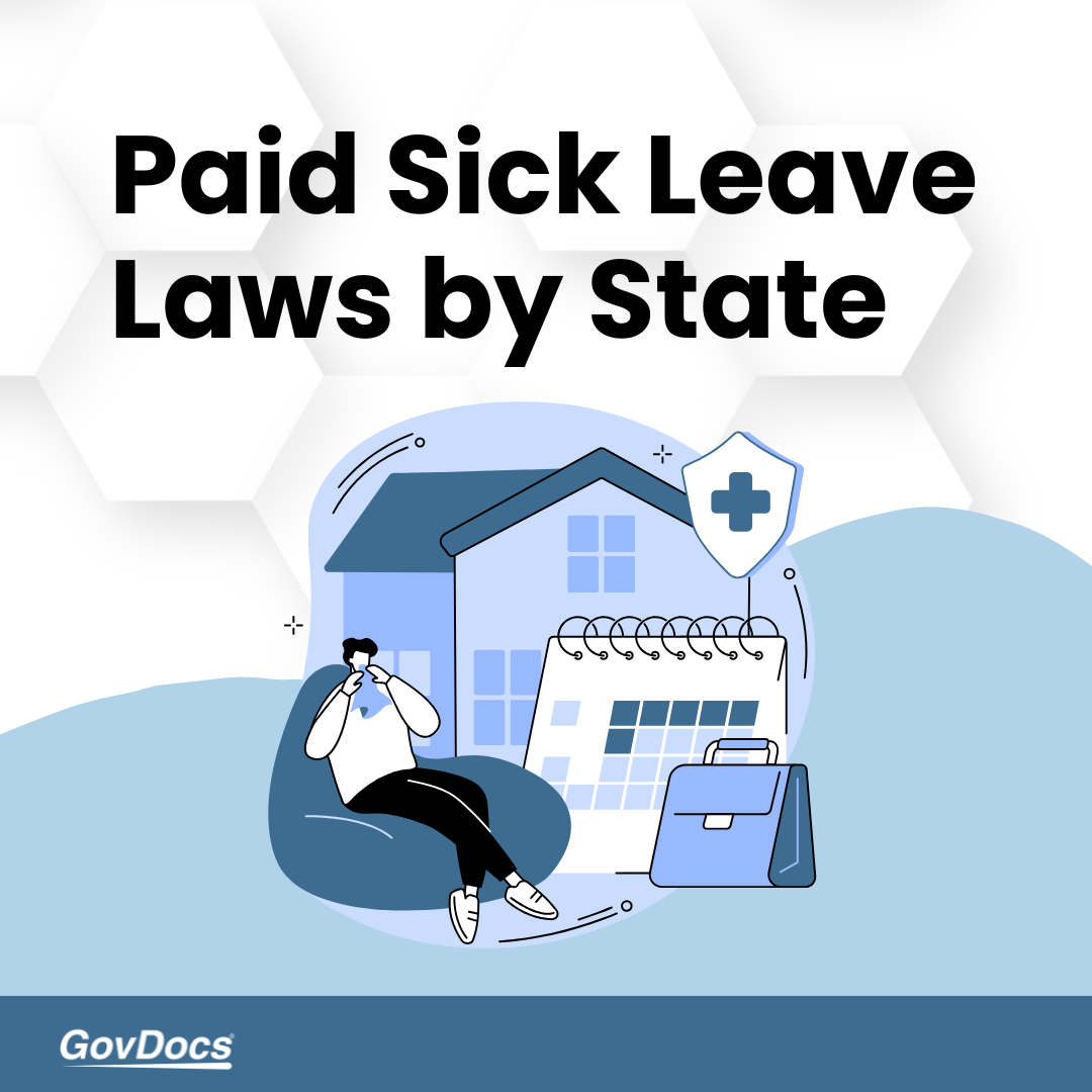 Paid Sick Leave Laws by State from GovDocs