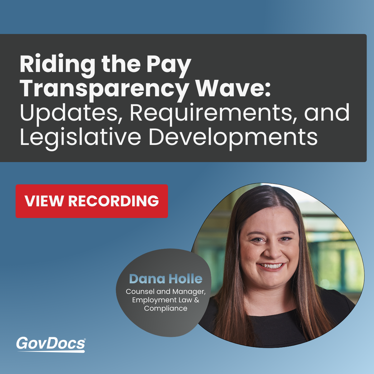 Pay Transparency View Recording