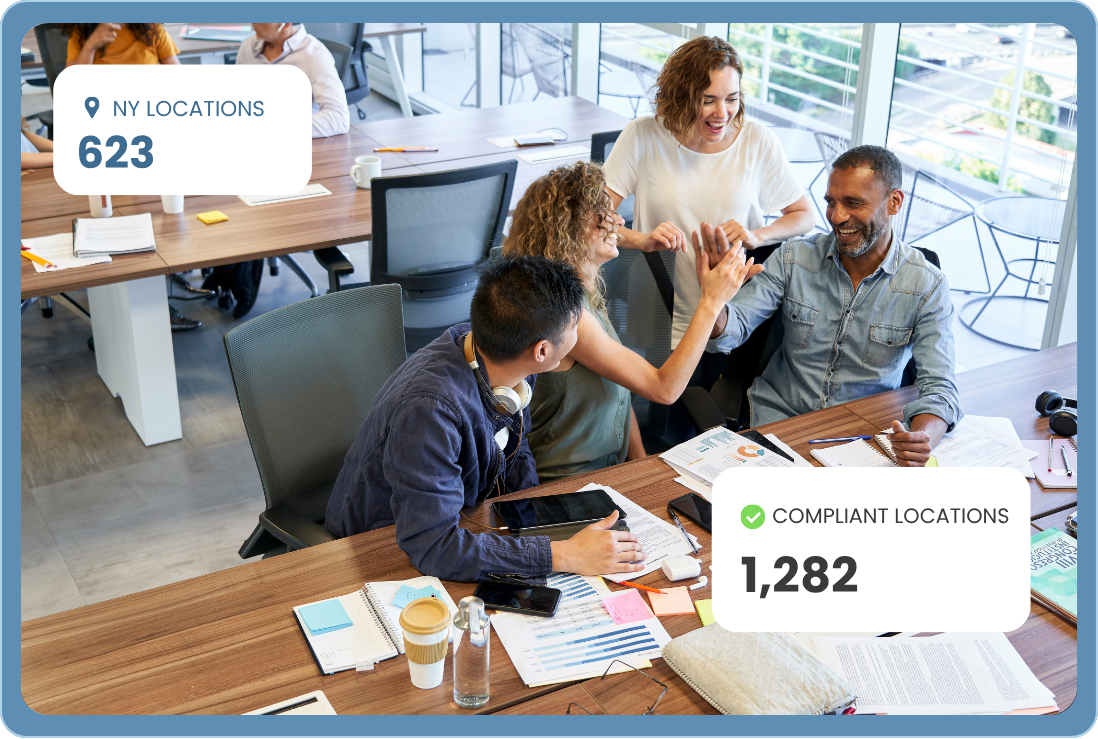 East Coast Employment Law Compliance Guide for New York New Jersey and Massachusetts East Coast Employment Law Compliance Guide for New York New Jersey and Massachusetts from GovDocs Image of HR Team celebrating