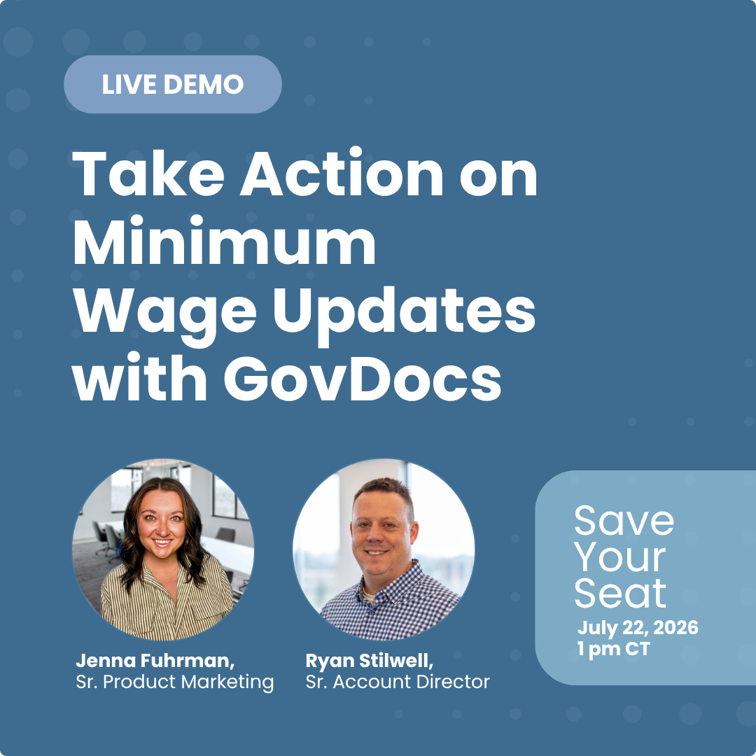 Minimum Wage Product Demo from GovDocs